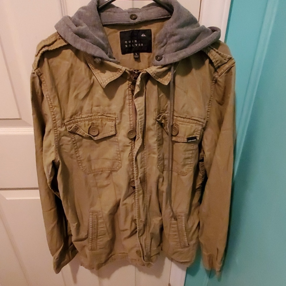 Quick Silver Jacket Removable Hood - image 1